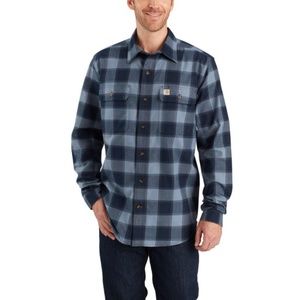 Carhartt Workwear: Men's 103822 437 Hubbard Flannel LS Shirt